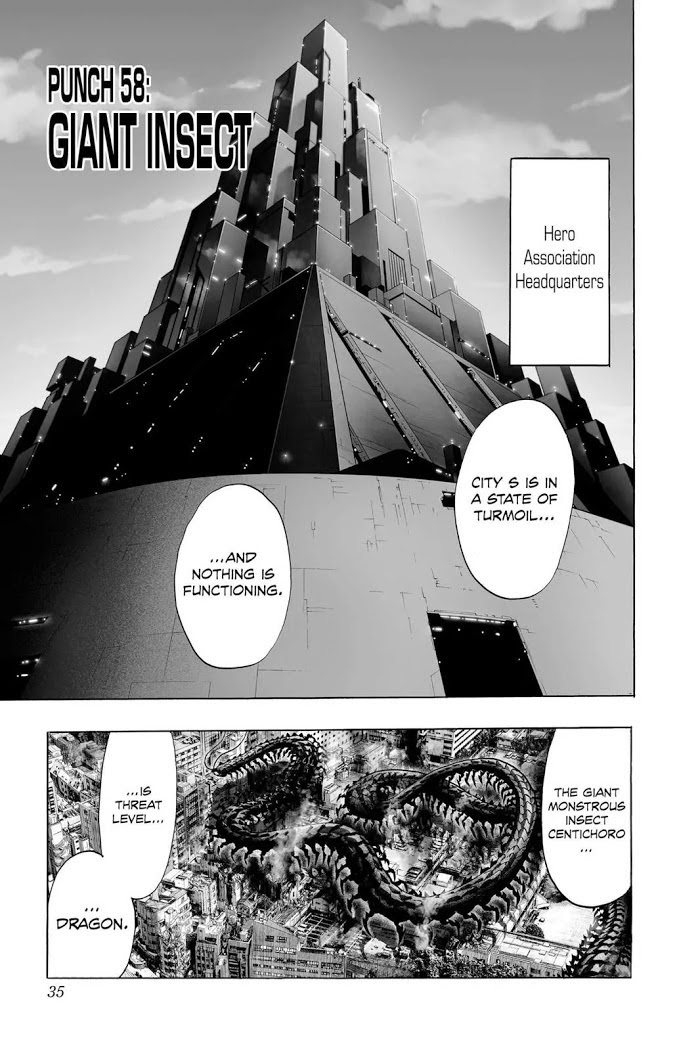 One Punch Man - Chapter 58 image 01